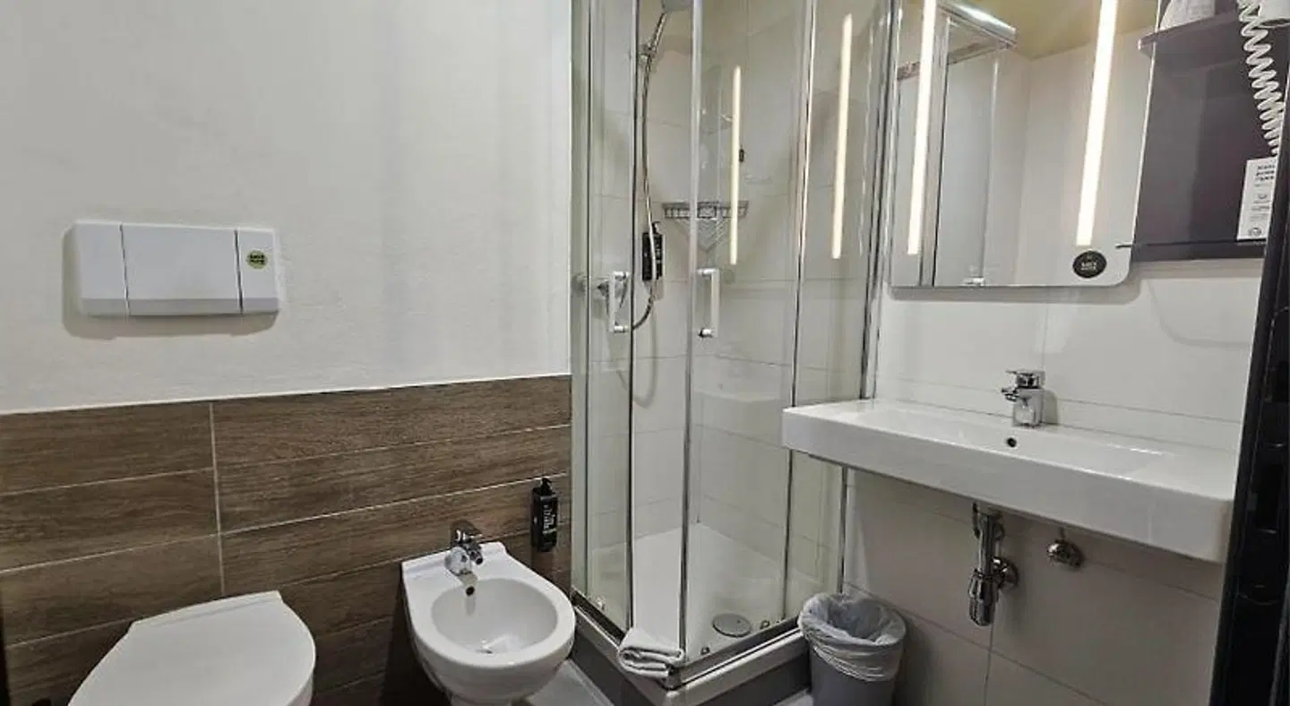Hotel B&B Mantova Badezimmer