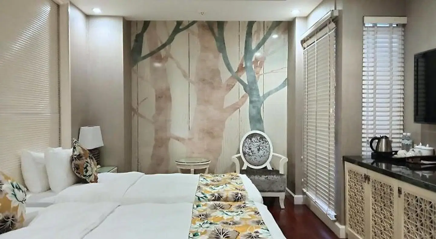 Golden Silk Boutique Hotel Badezimmer