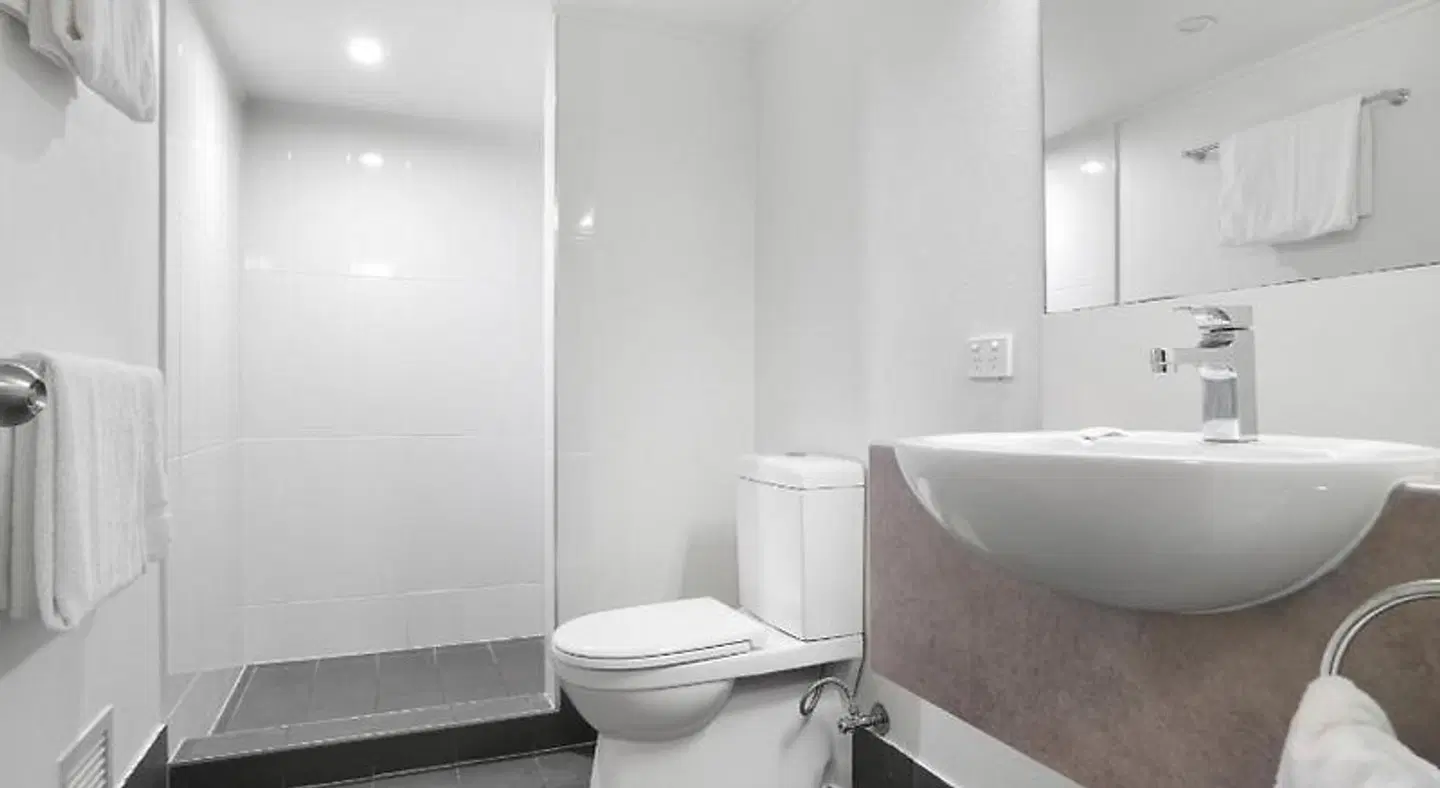 Gladstone Reef Hotel Motel Badezimmer