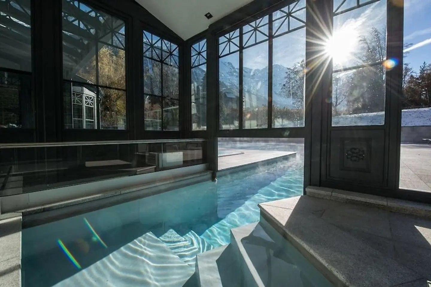 Hôtel Mont-Blanc Chamonix Hallenbad