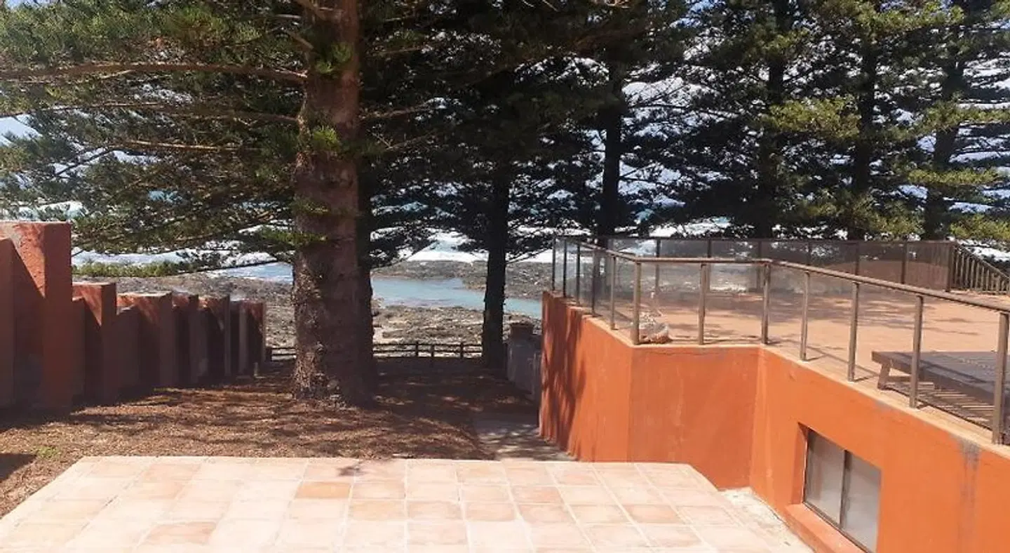Sea Otters Lodge Terrasse