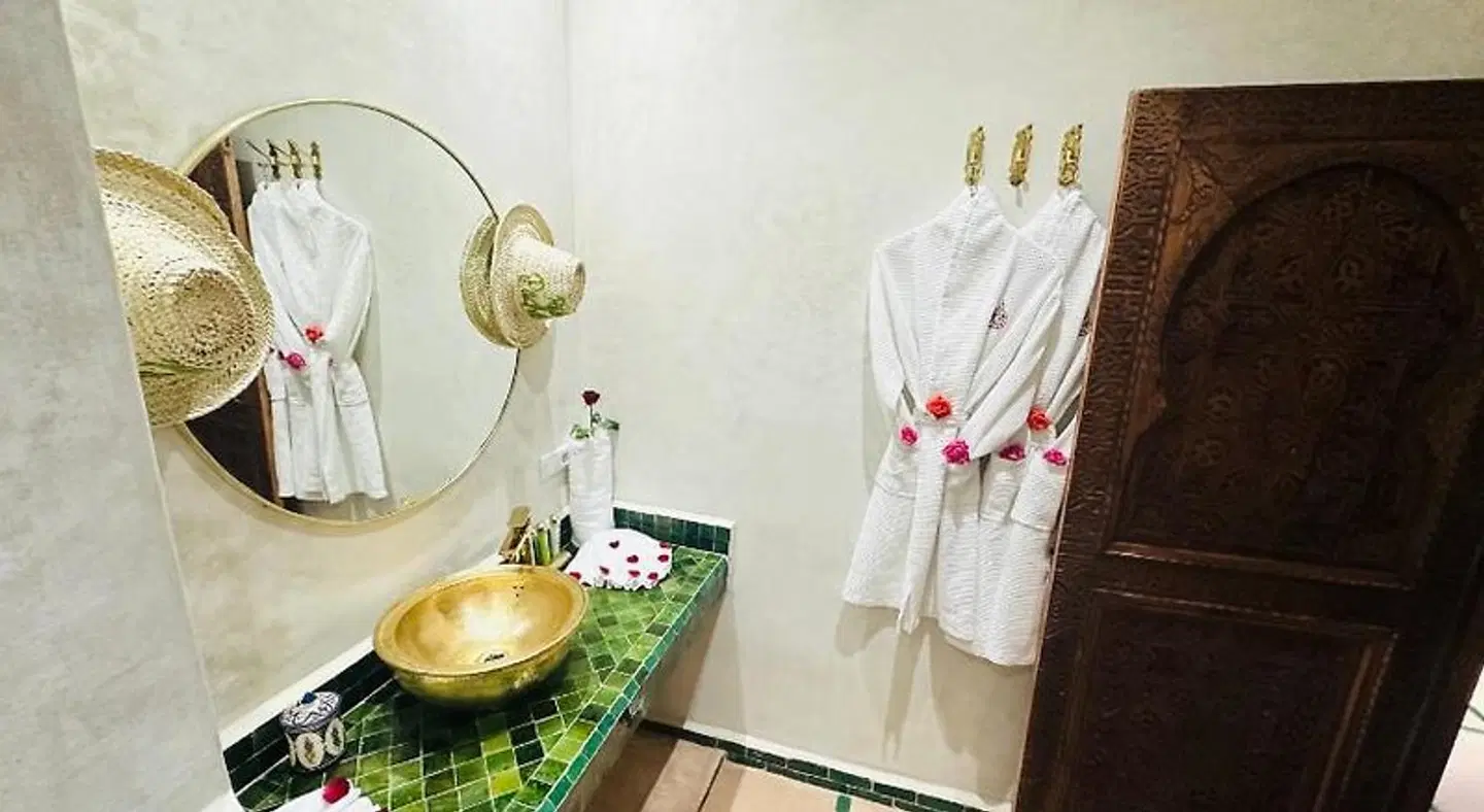Riad Pachavana Badezimmer