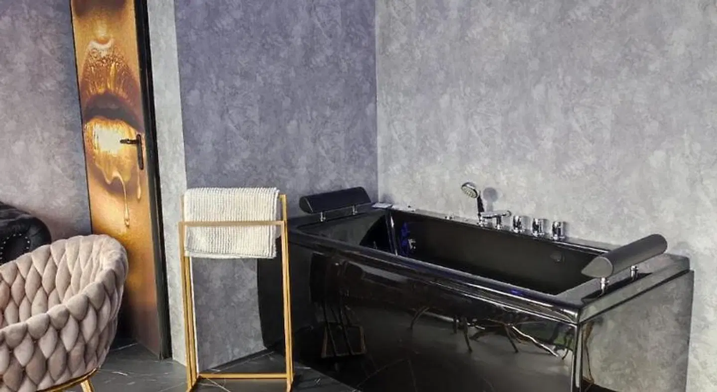 Pensjonat Wrzos Badezimmer