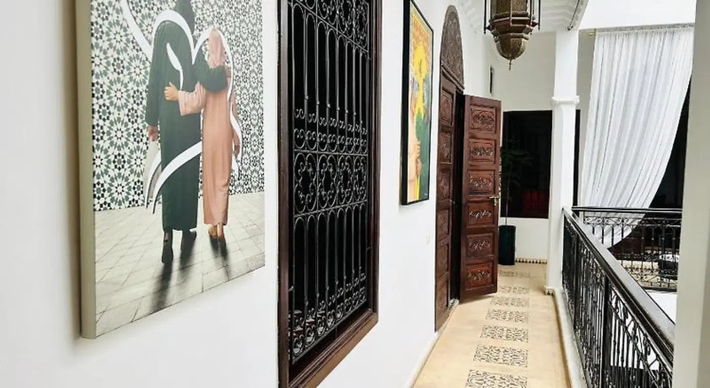 Riad Argan Badezimmer