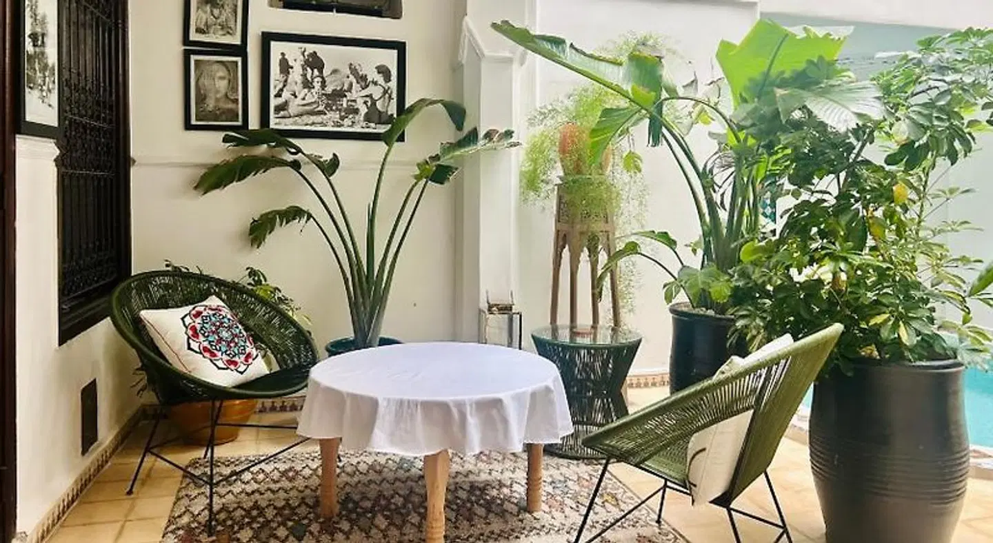 Riad Argan Garten