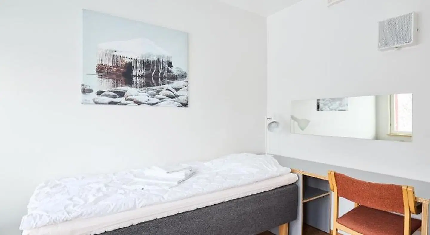 Hostel Linnasmäki Badezimmer