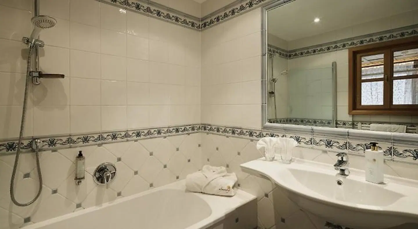 Hotel Al Sonnenhof Badezimmer