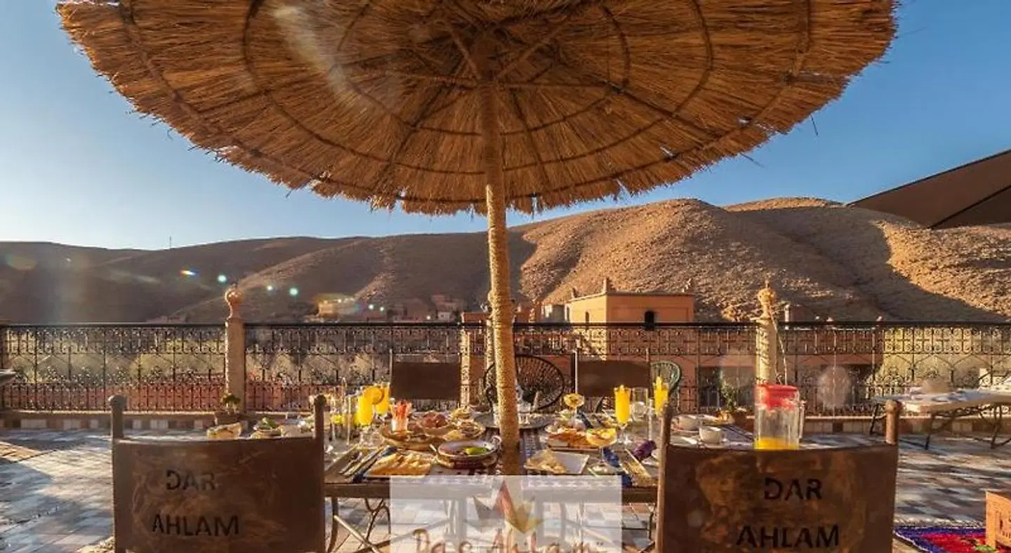 Dar Ahlam Dades Terrasse