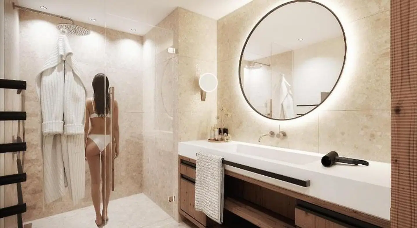 Biohotel Bergzeit Badezimmer