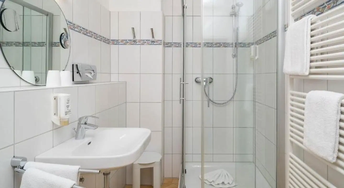 Nordsee-Hotel Badezimmer