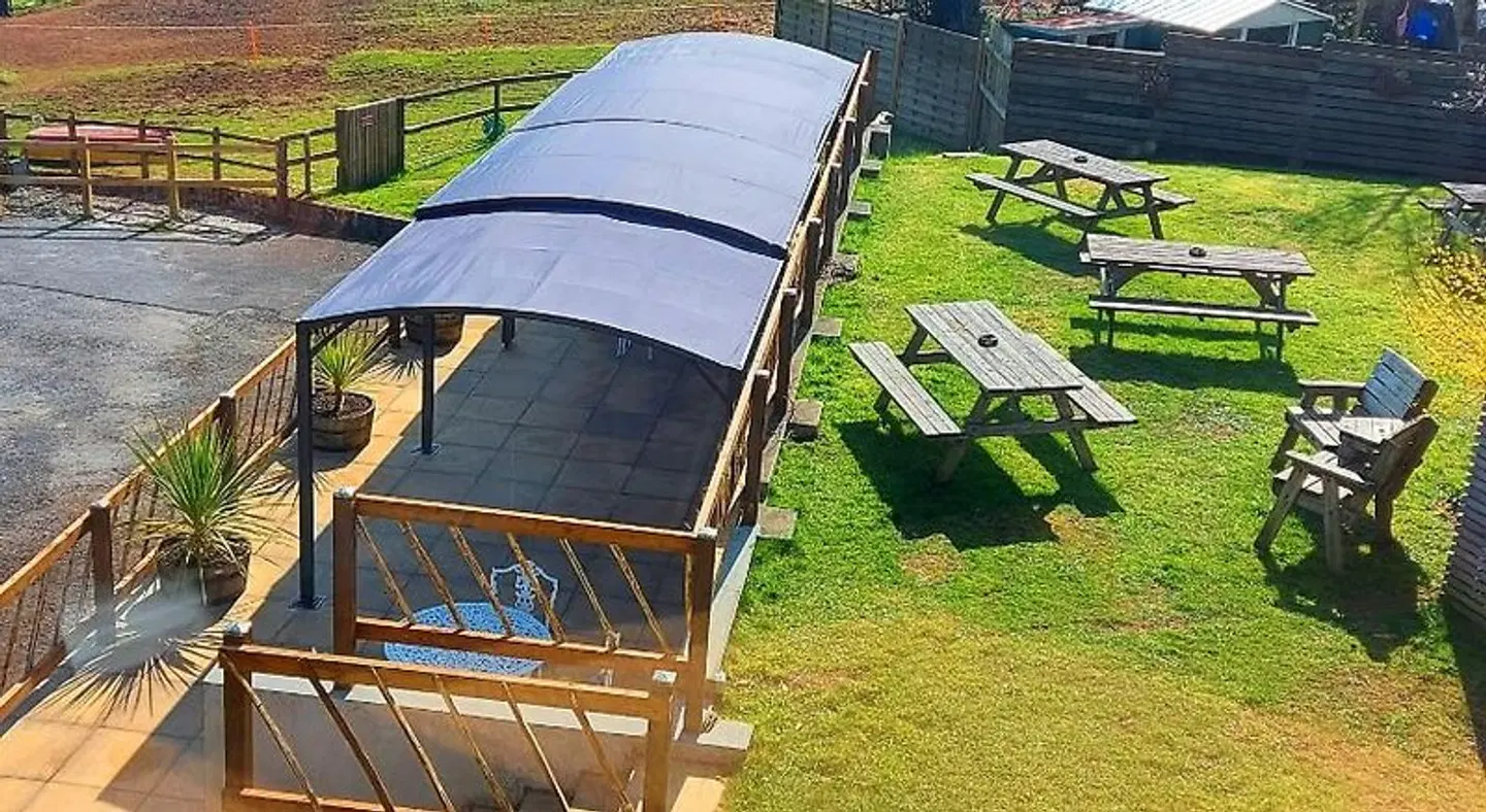 Sportsmans Valley Hotel Garten