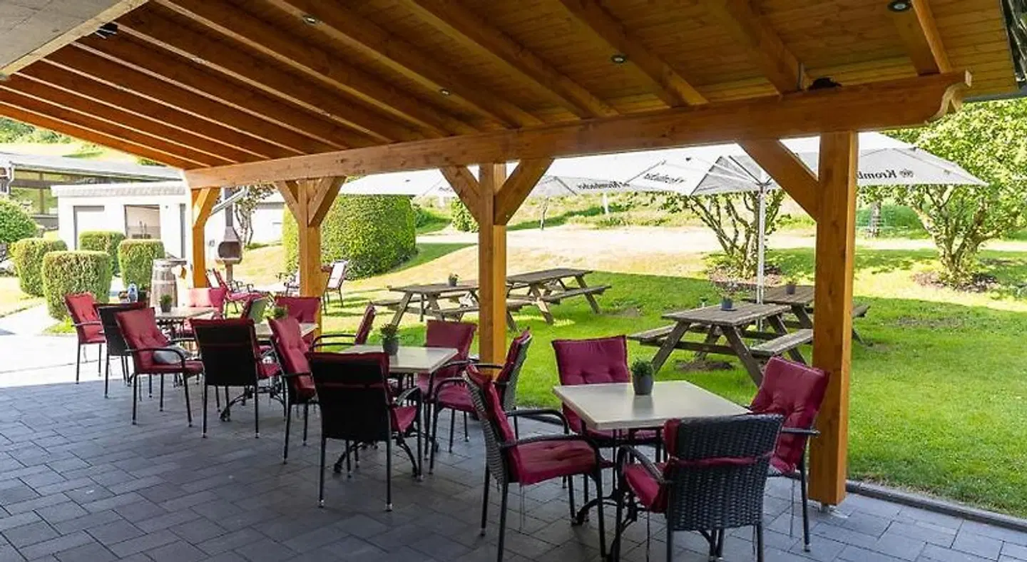 Hotel zum Tiefenhagen Terrasse