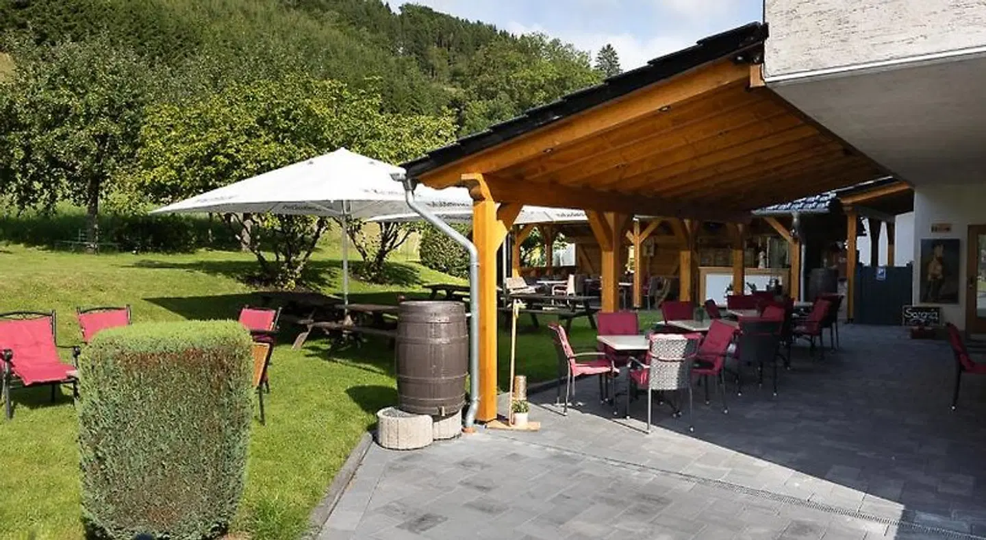 Hotel zum Tiefenhagen Terrasse