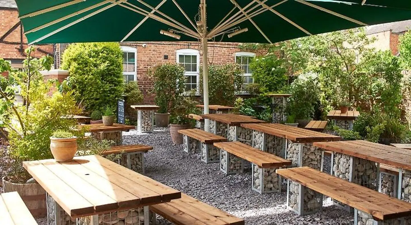 The Angel Inn Terrasse