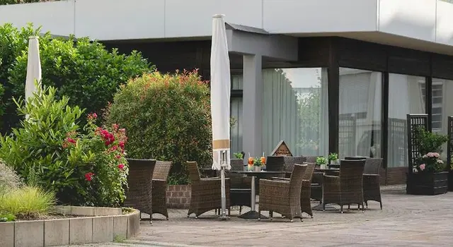 Leonardo Hotel Heidelberg City Center Terrasse