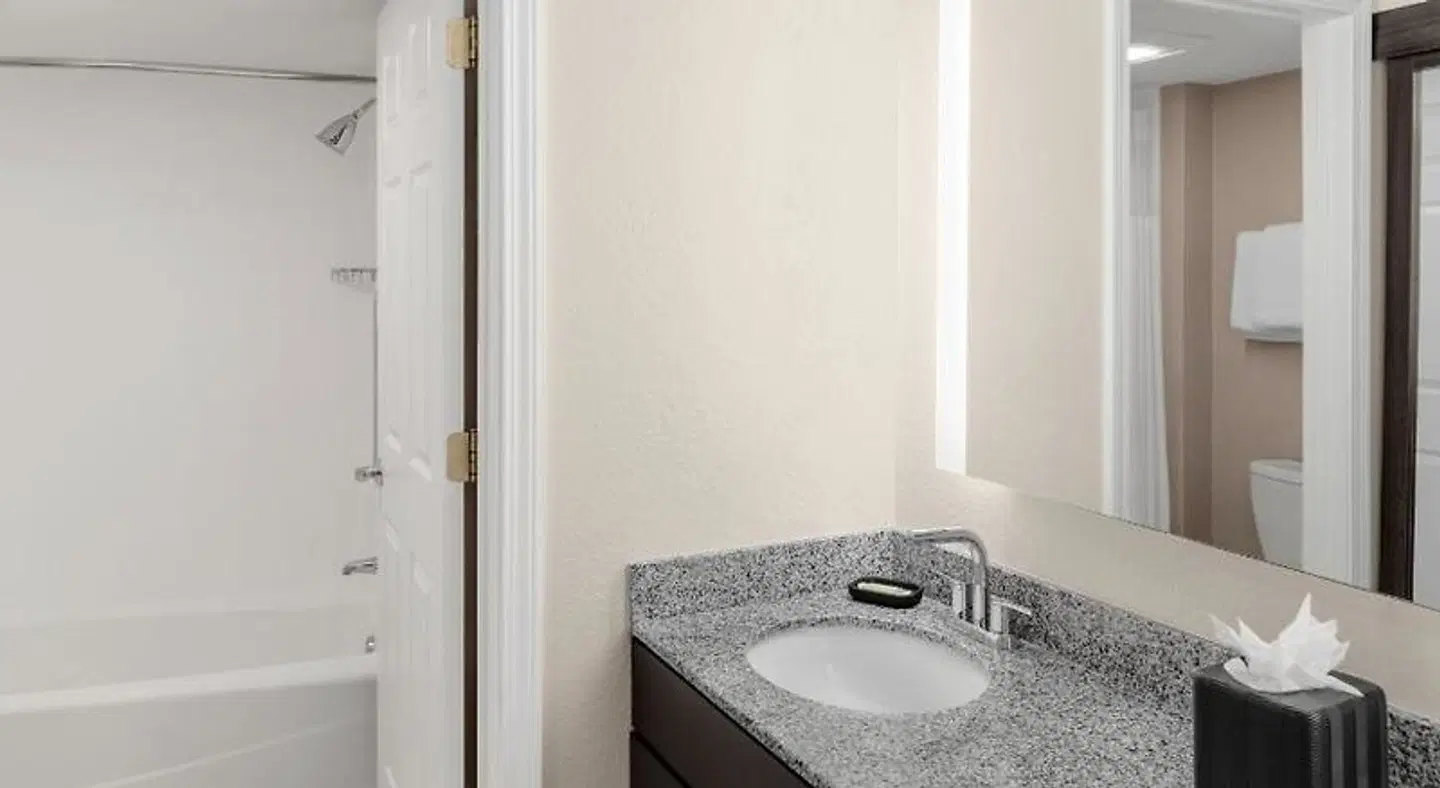 Residence Inn by Marriott Mystic Groton Badezimmer