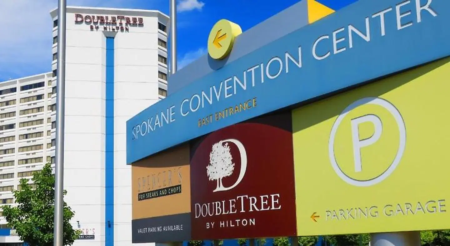DoubleTree by Hilton Hotel Spokane City Center Landkarte