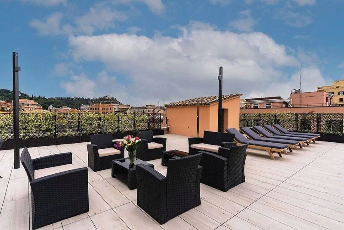 Hotel Ottaviano Augusto Terrasse