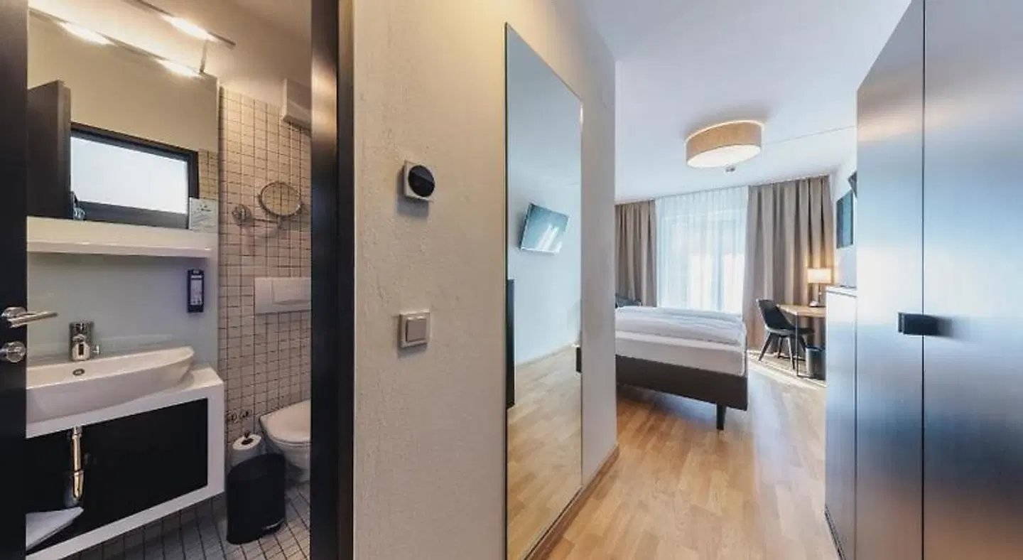 Montfort - das Hotel Badezimmer