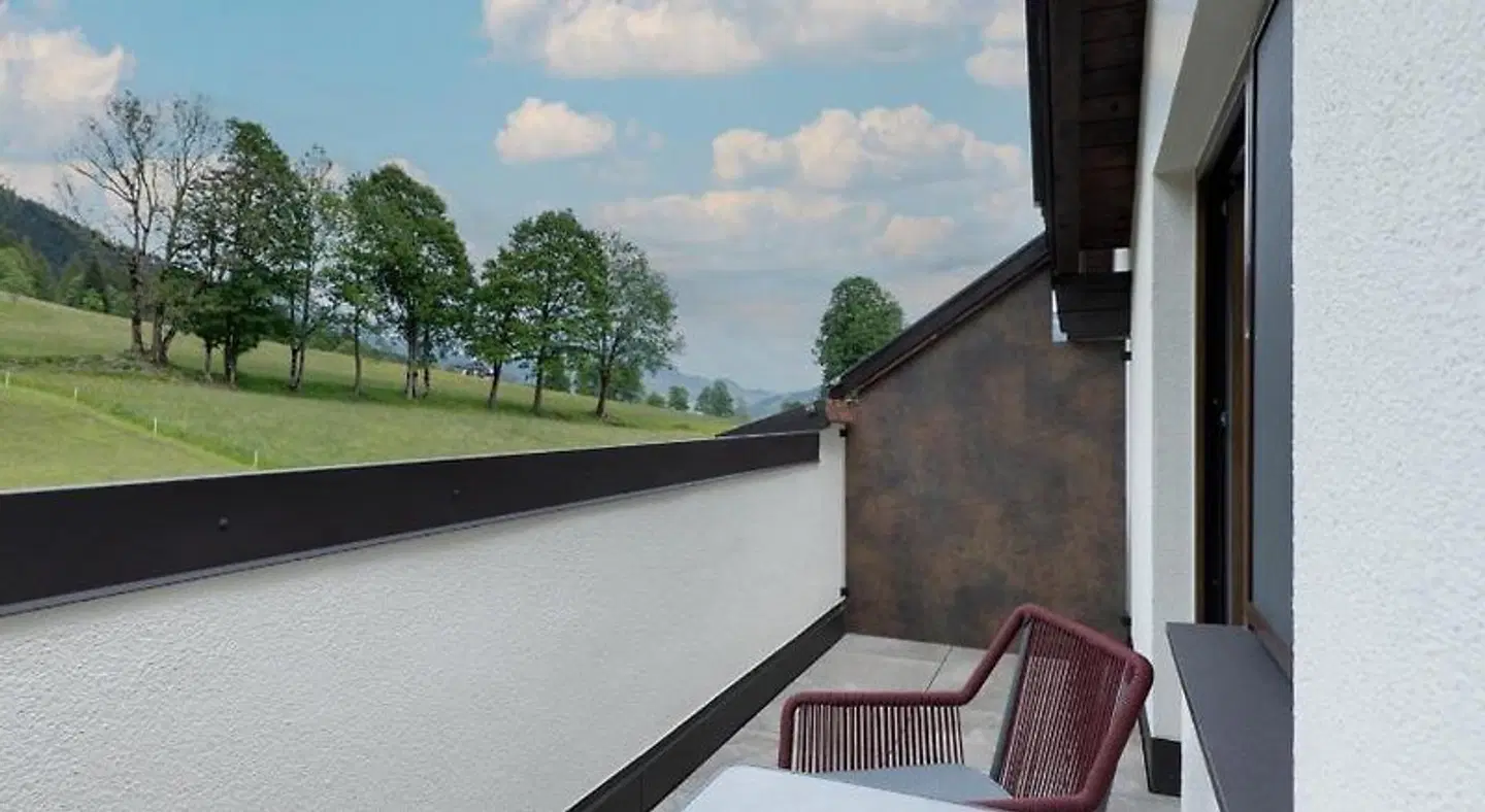 AlpenSchlössl Terrasse
