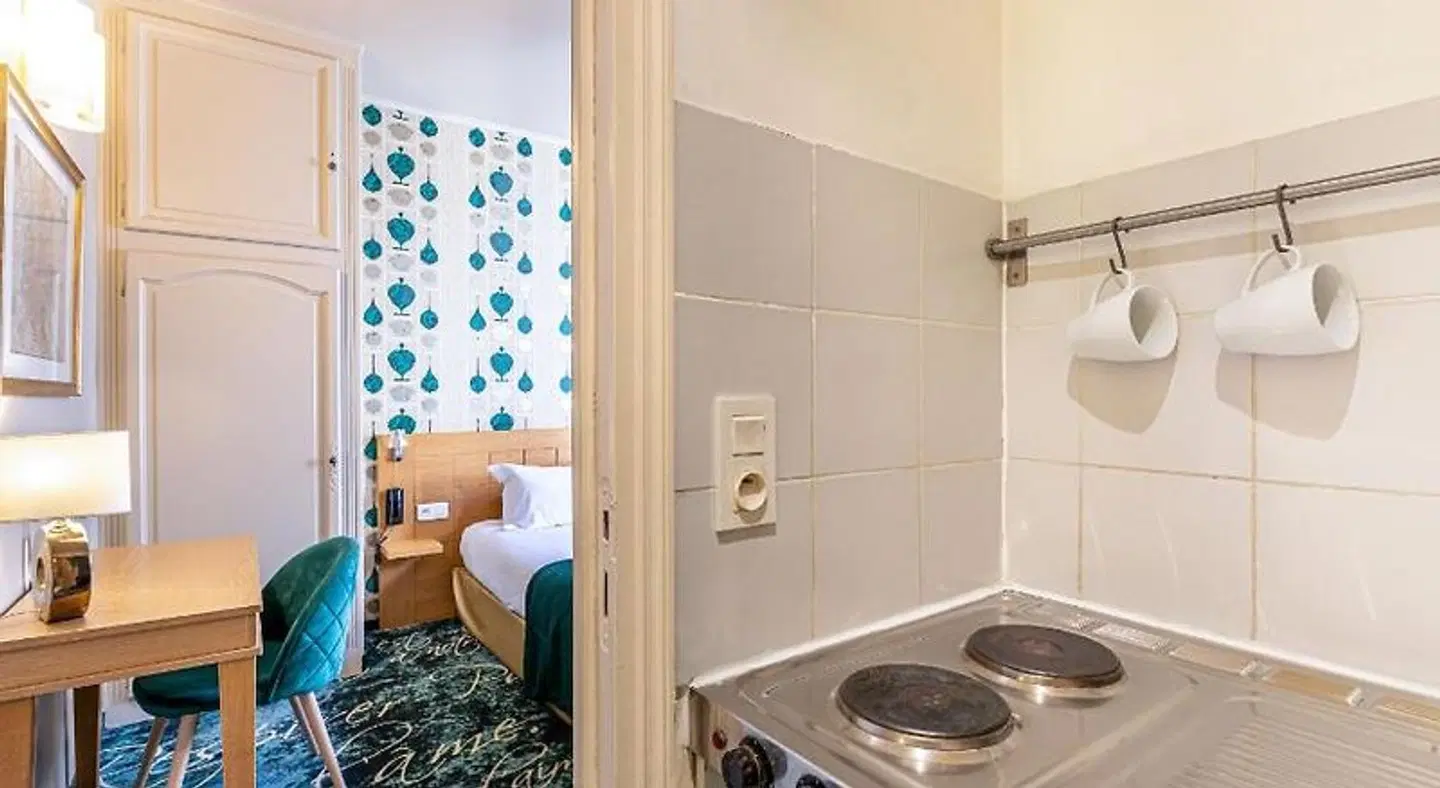 Hôtel Romance Malesherbes Badezimmer
