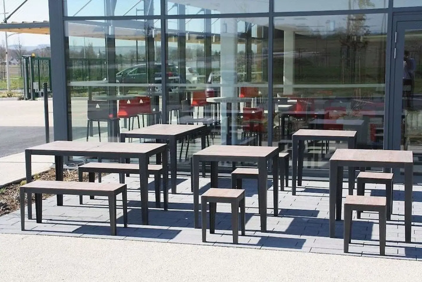 Akena City Reims Bezannes Terrasse
