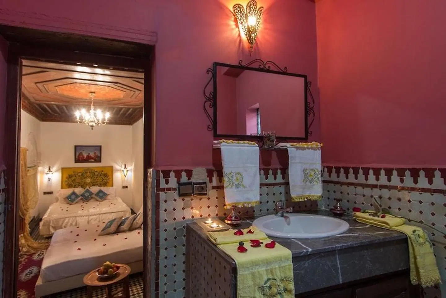 Riad El Bacha Badezimmer