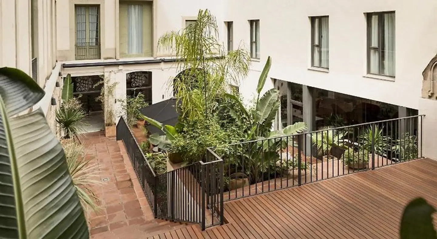 Petit Palace Boquería Garden Terrasse