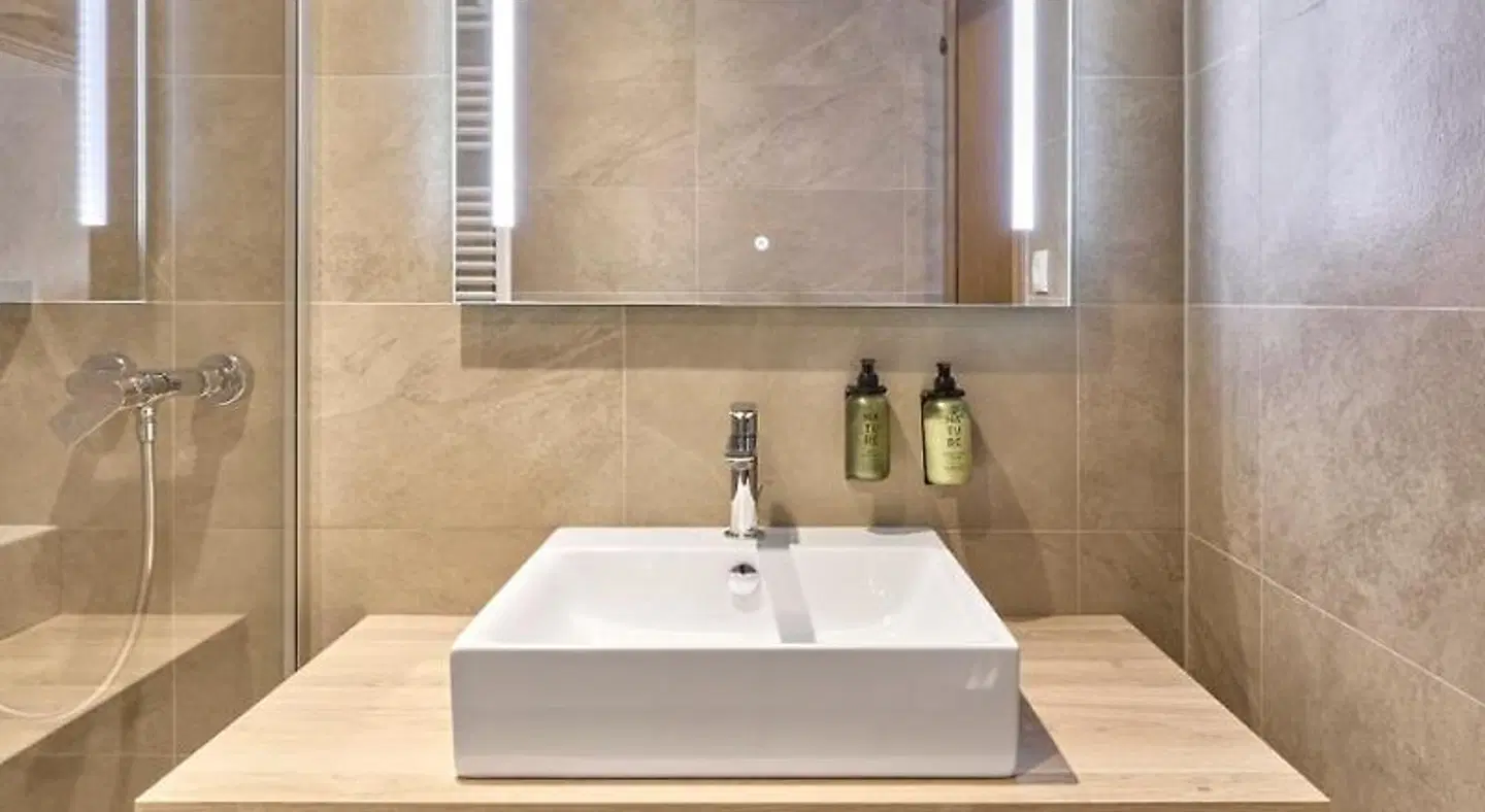 Hotel Auderer Badezimmer