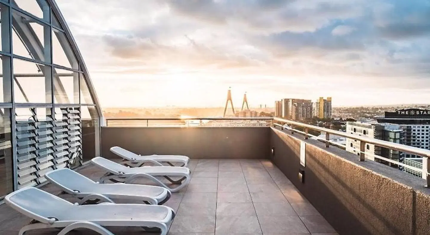 Darling Harbour Getaway Terrasse