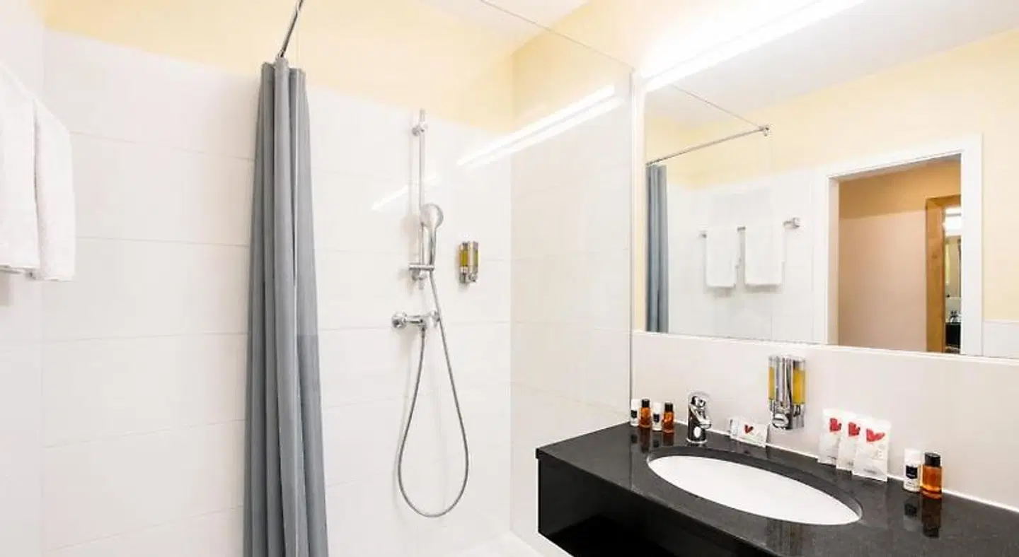 Hotel Rivoli Badezimmer