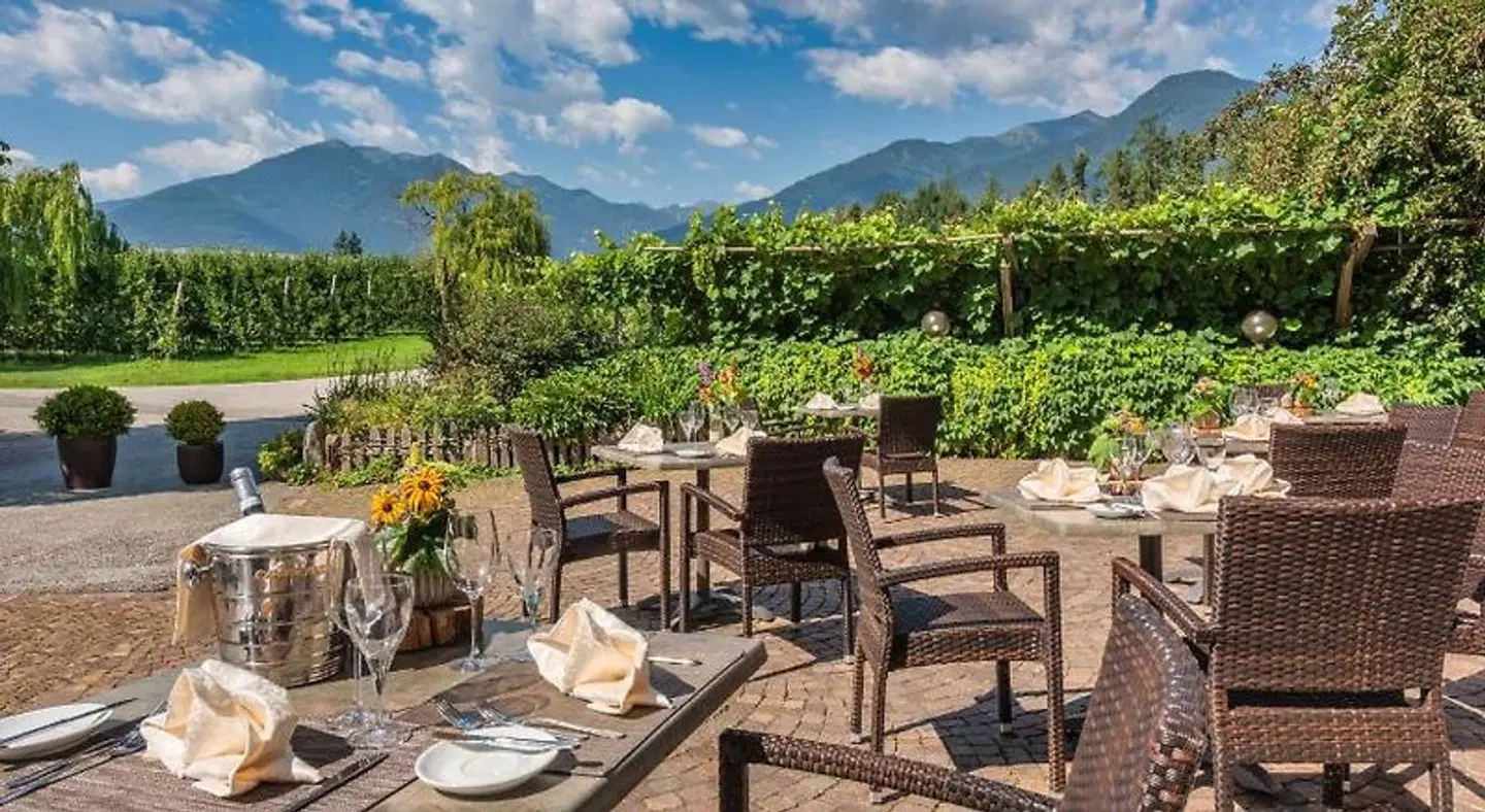 Hotel Flötscherhof Terrasse