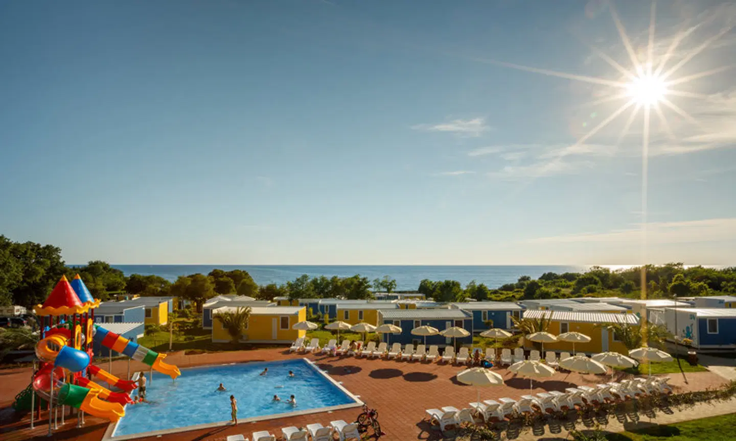 Miramì Family Village Holiday Homes Terrasse