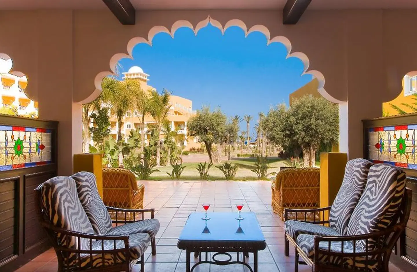 Zimbali Playa Spa Hotel Luxury Terrasse