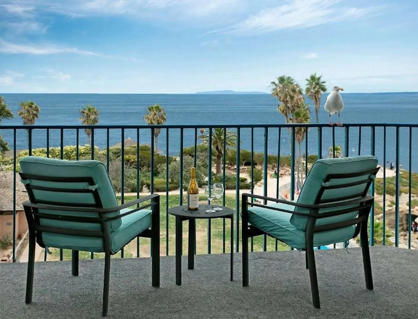 La Jolla Cove Suites Terrasse