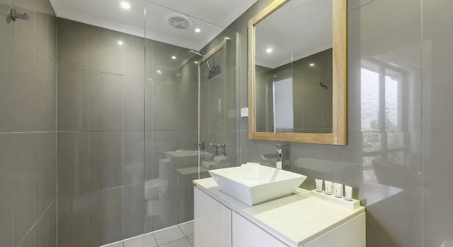 Mid City Motel Warrnambool Badezimmer