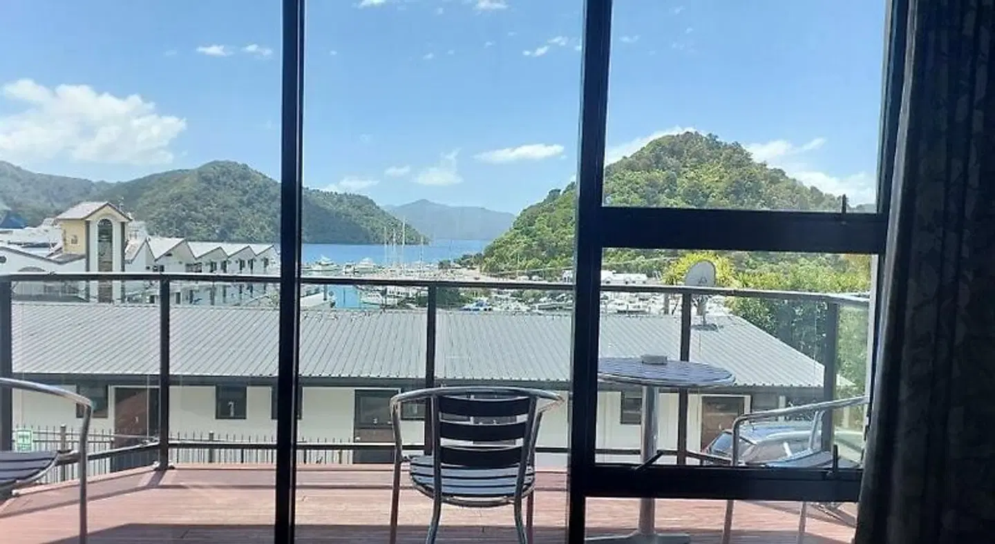 Harbour View Motel Terrasse