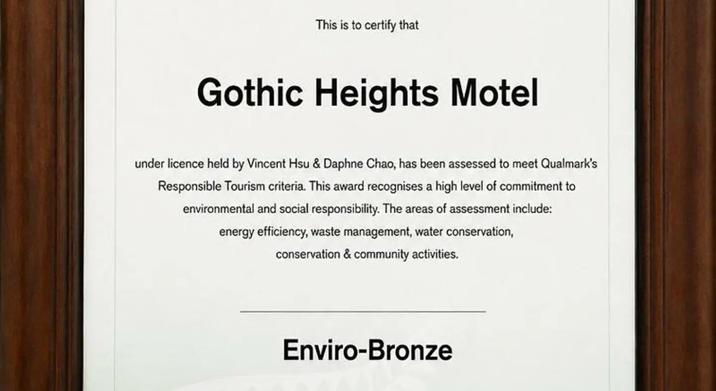 Gothic Heights Motel Landkarte