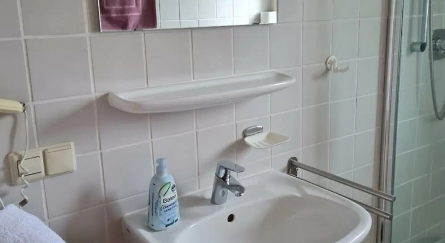 Ferienhaus Am Reilsbach Badezimmer