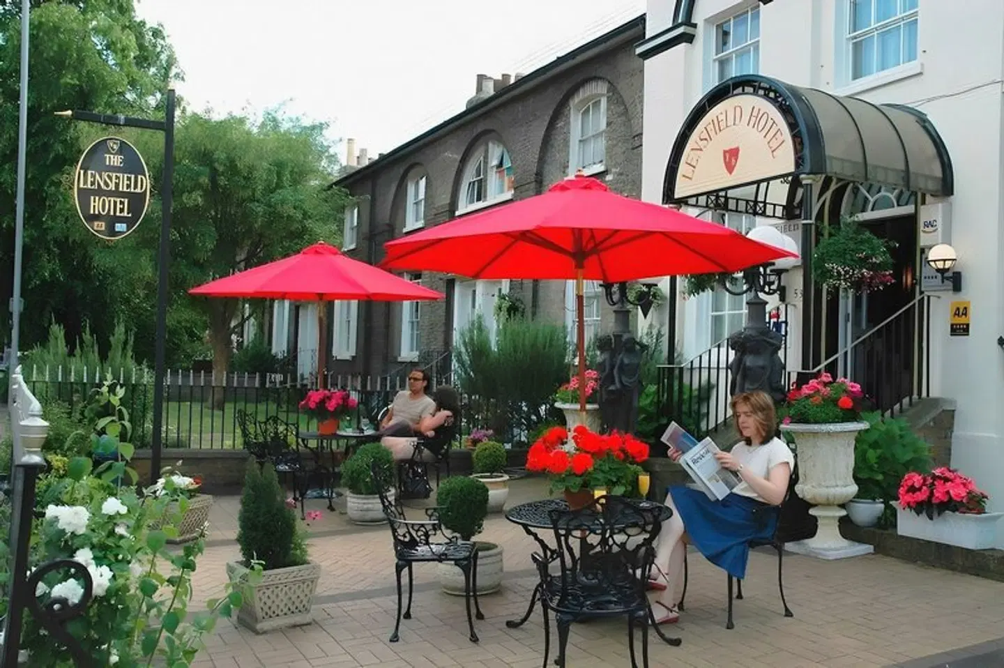 The Lensfield Hotel & Spa Terrasse