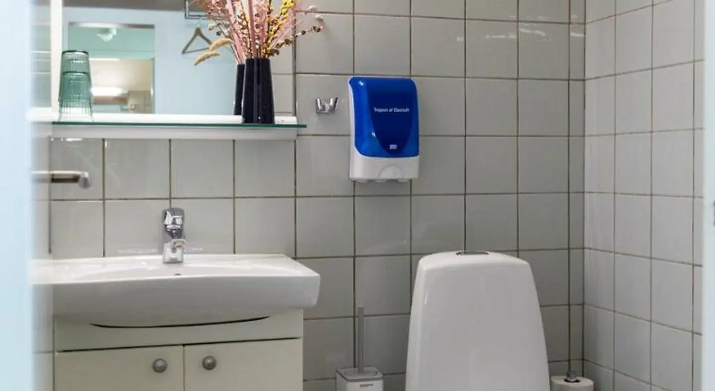 Danhostel Ebeltoft Badezimmer