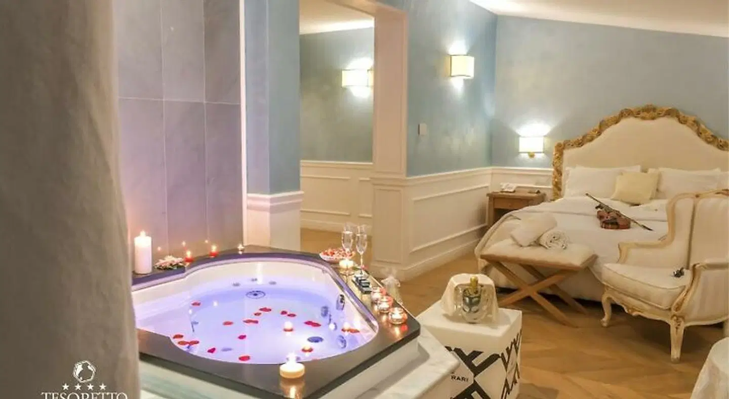 Tesoretto Hotel Badezimmer