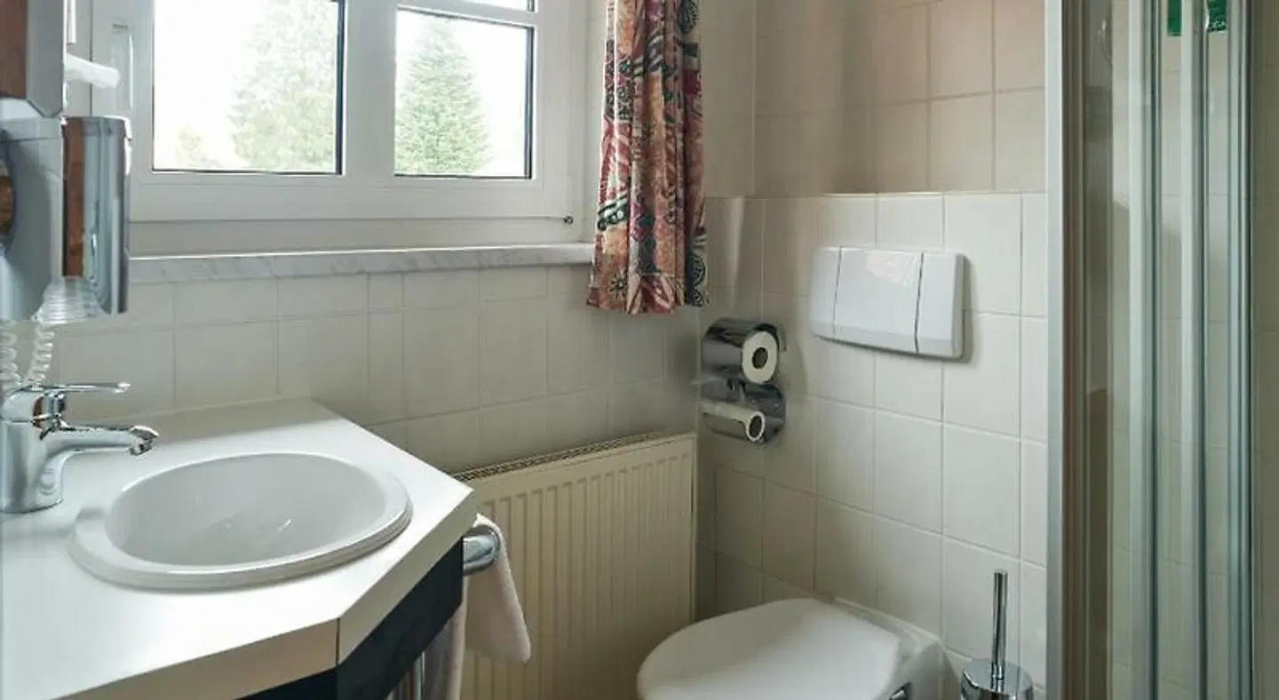 Hotel Zum Harzer Badezimmer