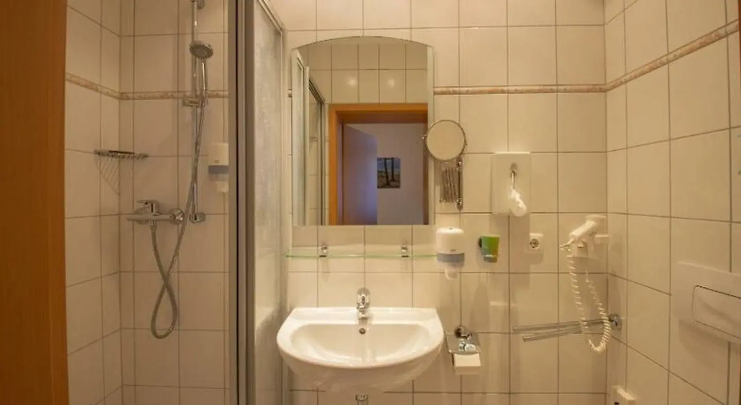 Ferien Hotel Südharz Badezimmer