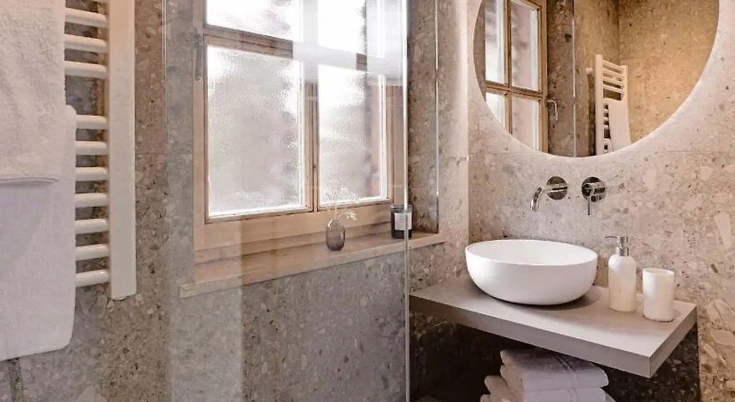 Alpenchalet Reit im Winkl Badezimmer