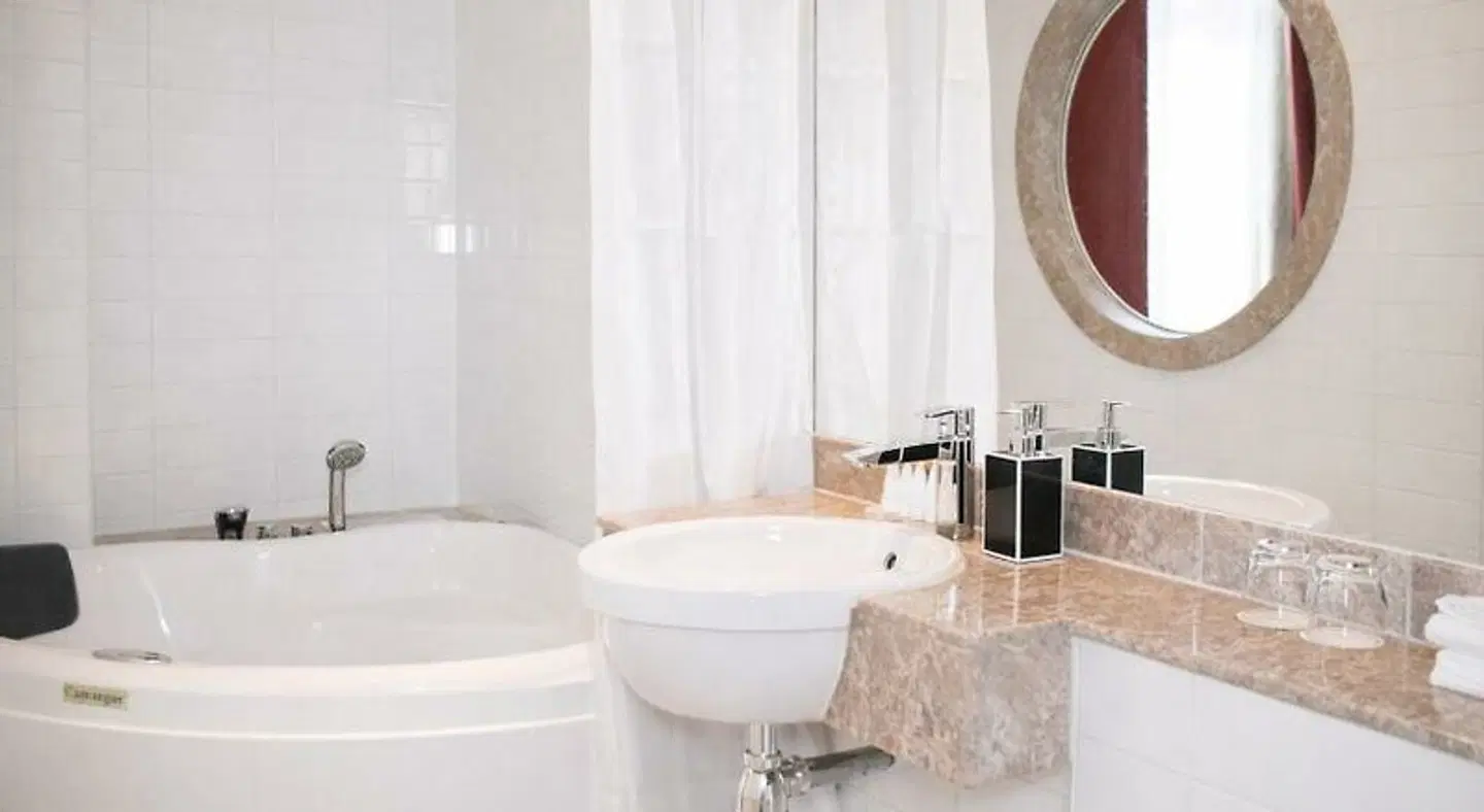 Brommavik Hotel Badezimmer