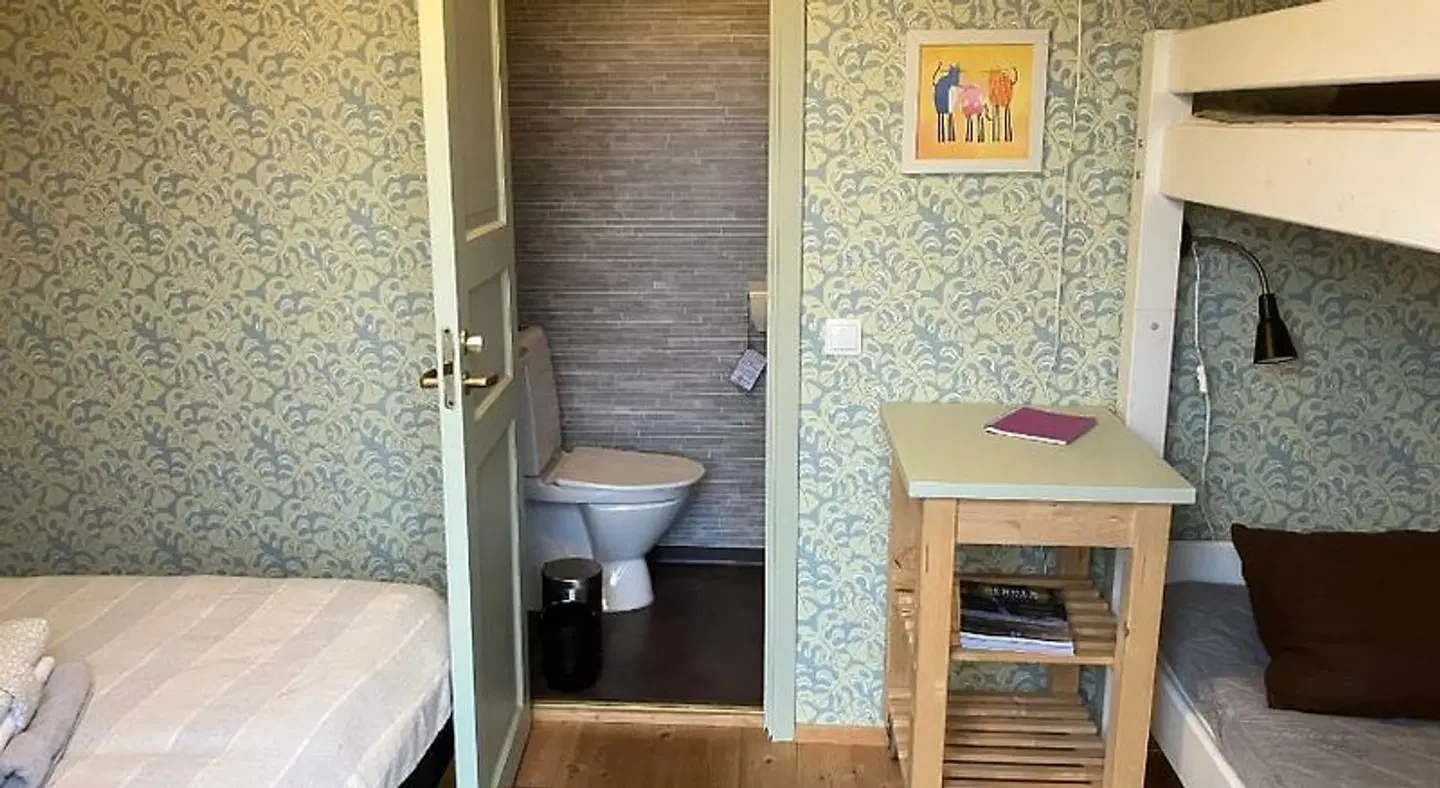 STF Lugnåsberget Hostel Badezimmer