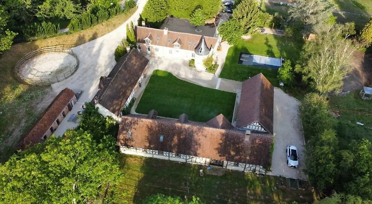 Le Pigeonnier de la Farge Garten