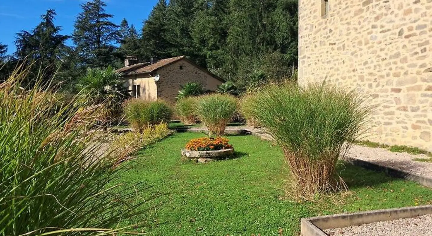 La Roussilhe Garten