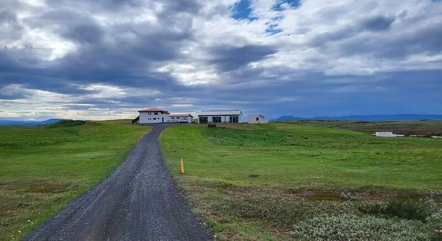 Grímstunga Guesthouse Garten